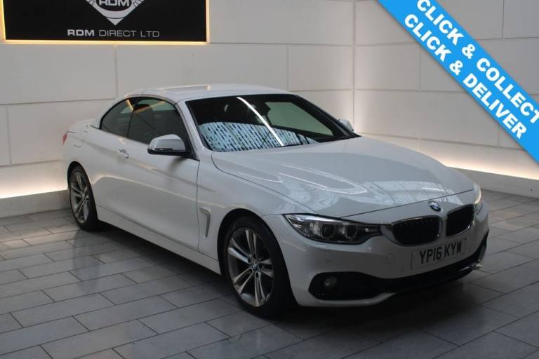 2016 BMW 4 Series 2.0 420d Sport Convertible 2dr Diesel Auto Euro 6 (stop/start) (190 ps) Convert...