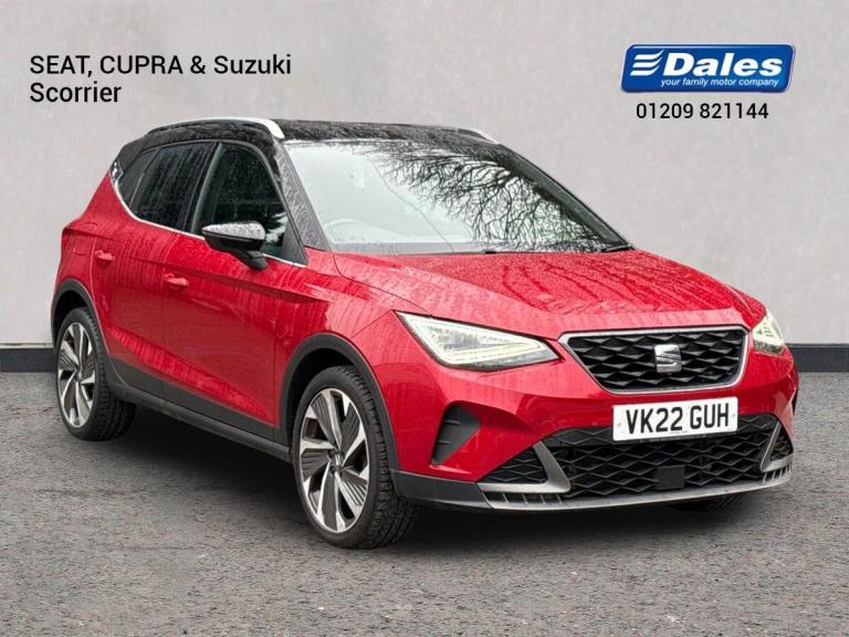 2022 SEAT Arona Arona 1.0 TSI 110 FR Sport 5Dr Hatchback Hatchback Petrol Manual