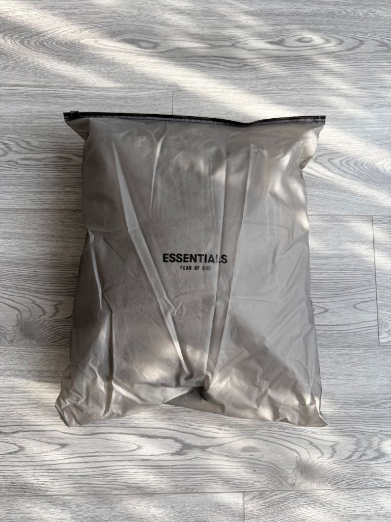 Essentials Light Oatmeal Hoodie