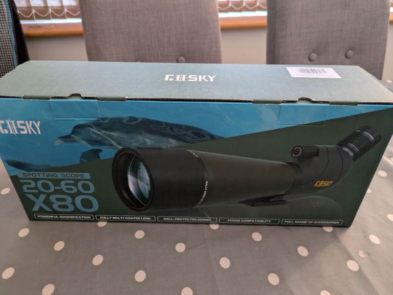 image for NEW Gosky 20-60x80 spotting scope
