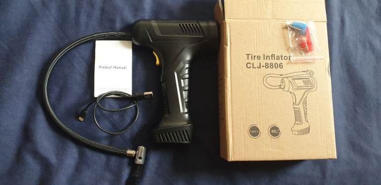 12V USB Cordless Digital Car Tyre Inflator Tire Air Compressor Pump Rechargeable