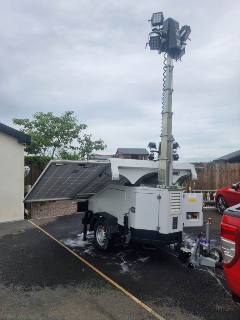 Trime X Solar Lighting Tower