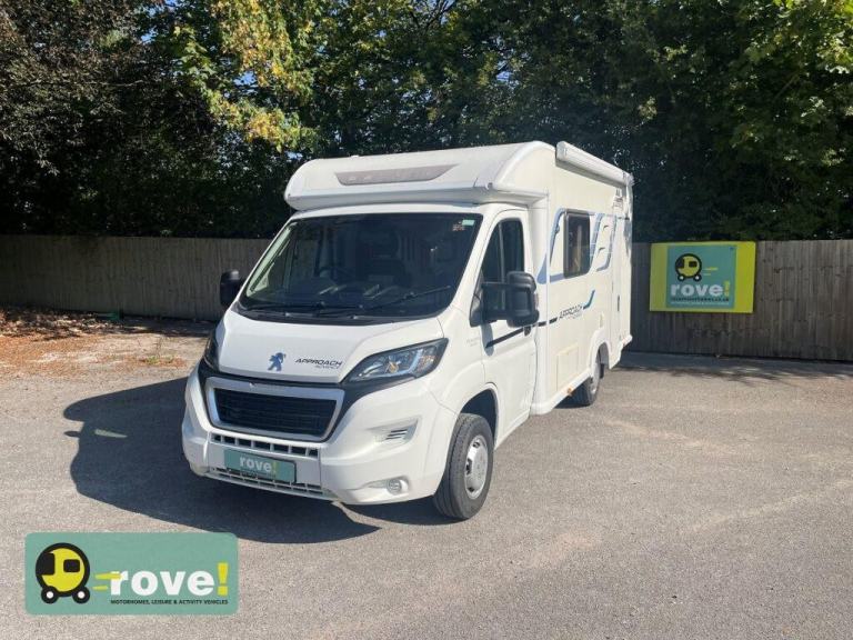 2015 Bailey Approach Advance 635 2 Berth 2 Belt End Washroom Peugeot Motorhome