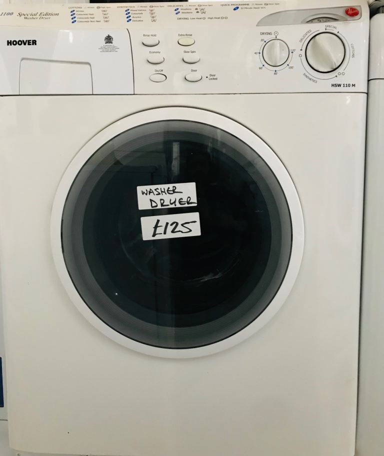 🚚 hoover washer dryer in excellent condition can deliver only £125