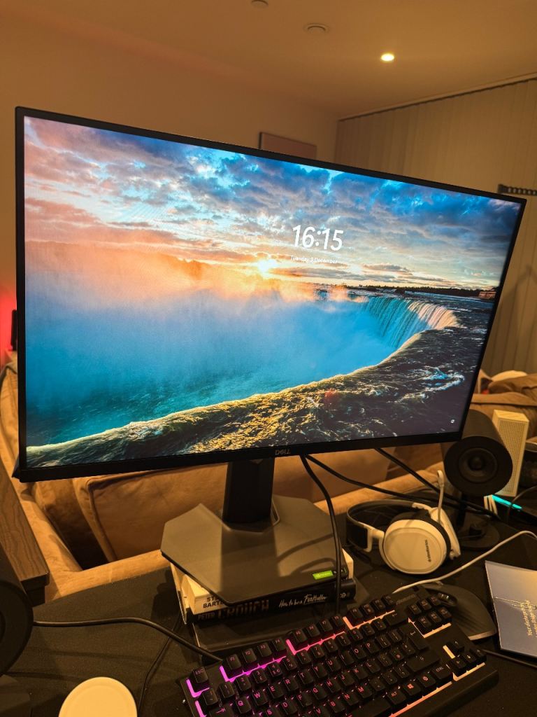 Dell S2721DGFA 27 inch 2560x1440 165hz, IPS, QHD Gaming Monitor, G-Sync, 1ms