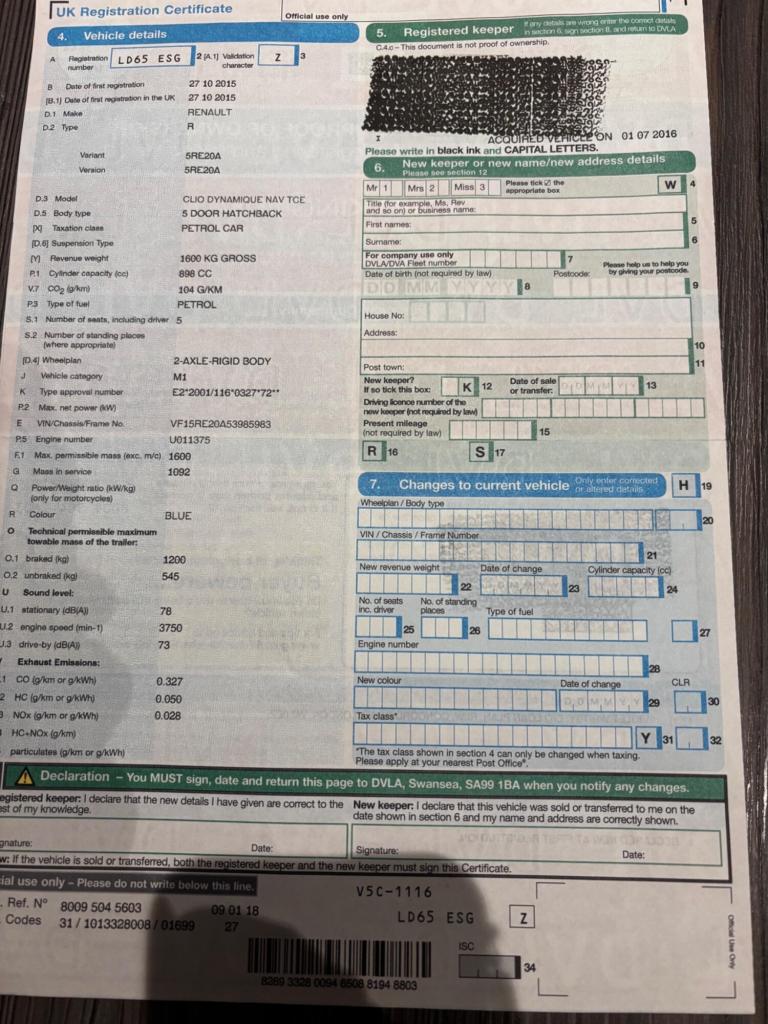 image for 2015 Renault Clio 0.9 TCE 90 Dynamique Nav 5dr HATCHBACK PETROL Manual