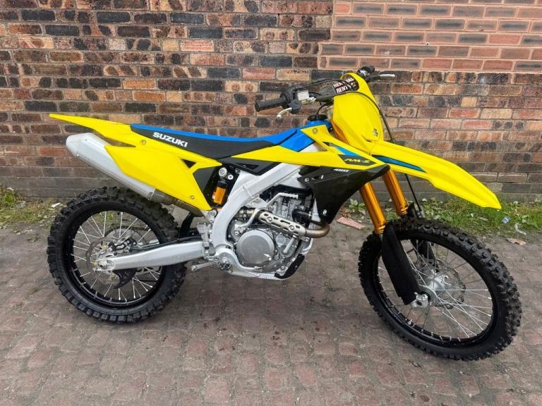 Suzuki RMX450 RMZ RM-Z 450 M6 2026, Yellow, Moto cross, Motocross Enduro,