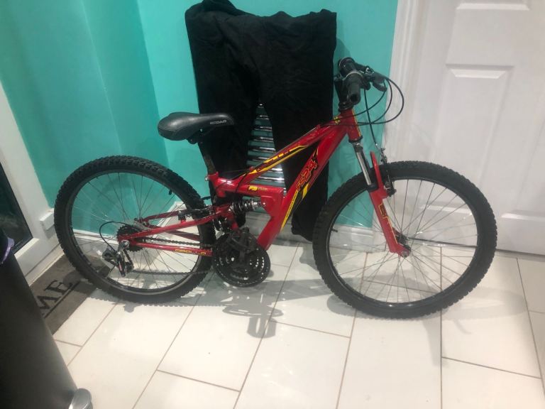 Full suspension mountain bike 24 inch
