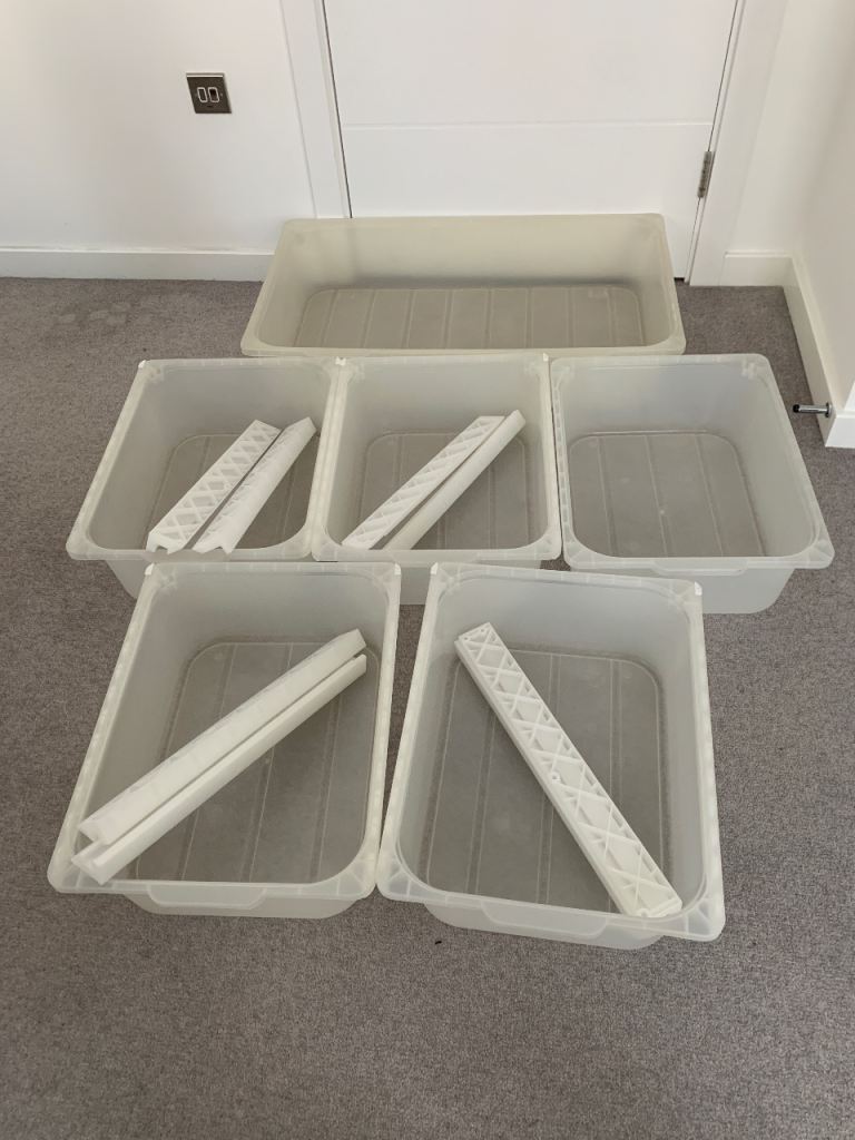 IKEA PAX Wardrobe Single Double Deep Plastic Drawers Under-bed IG110ZD