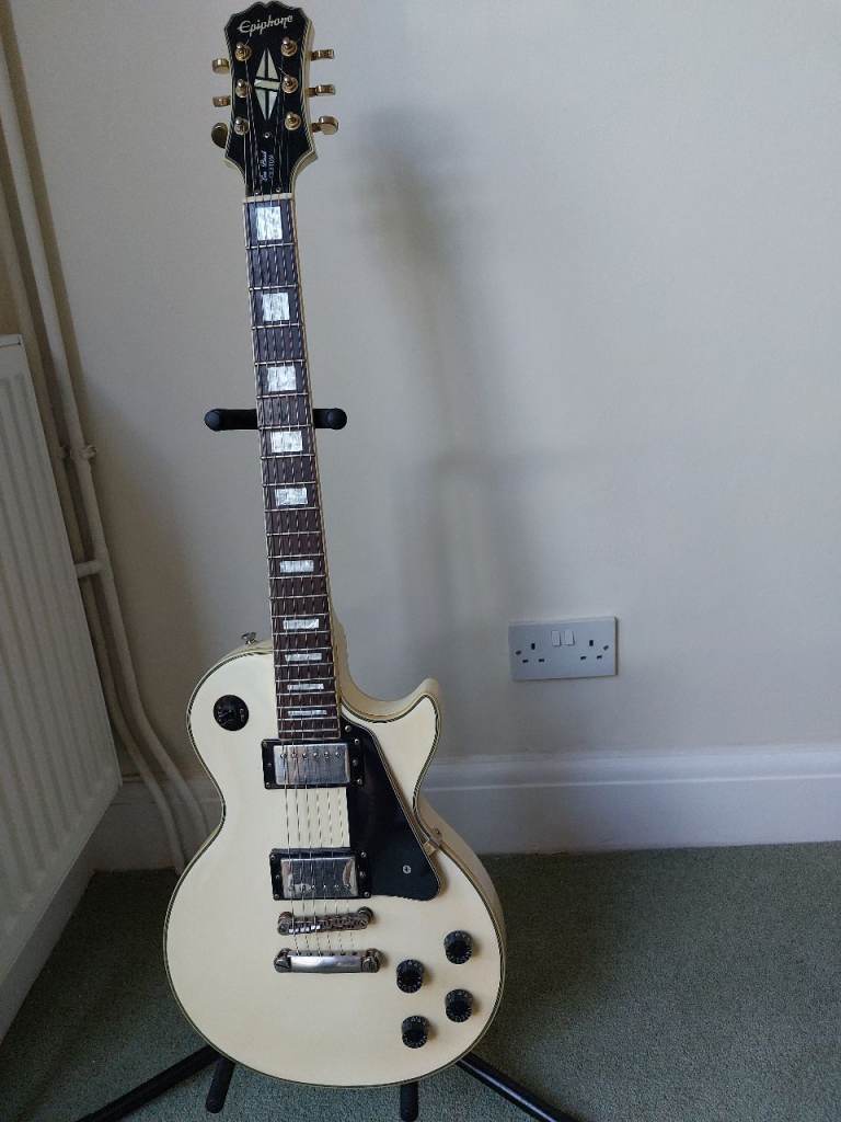 Epiphone Les Paul Custom Standard Alpine White 2009 