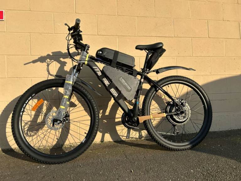 Electric Mountain Bike – Black, As Good As New