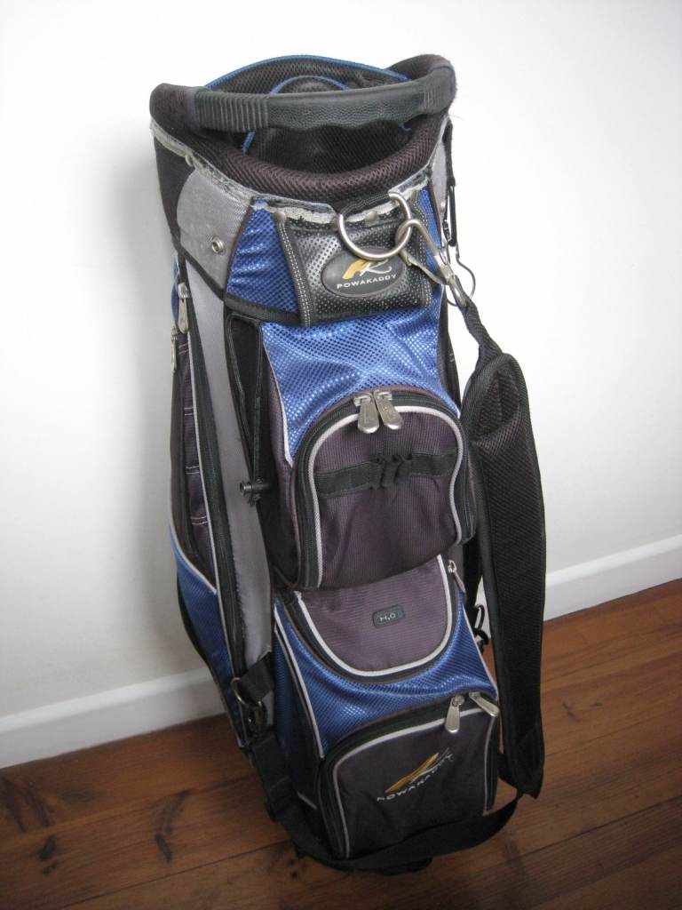 Powakaddy Golf Trolley Cart Bag with Carry Strap
