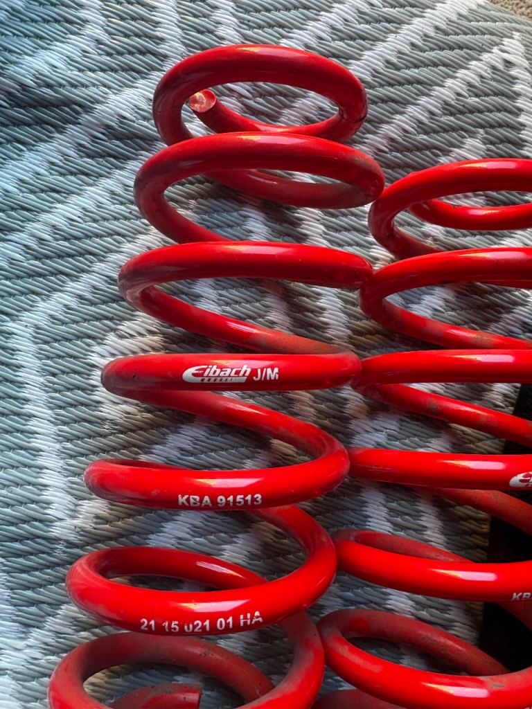 Eibach lowering lowering springs mk7 golf/a3 8v