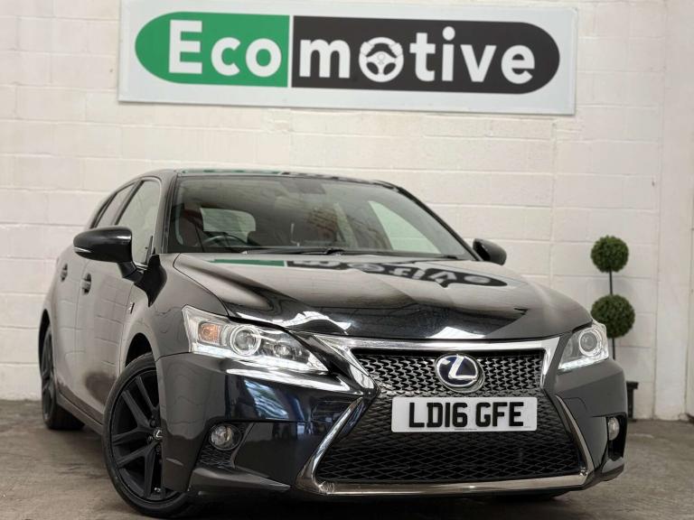 2016 Lexus CT 1.8 200h F Sport Hatchback 5dr Petrol Hybrid CVT Euro 6 (s/s) (136 ps) Hatchback Hy...