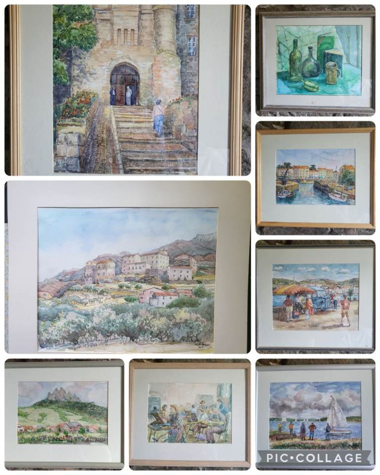 Bundle of Watercolours - Allan C.M Roger