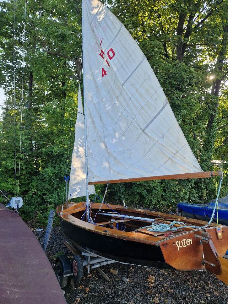 1961 Wayfarer Dinghy with Trailer/Trolley combo.