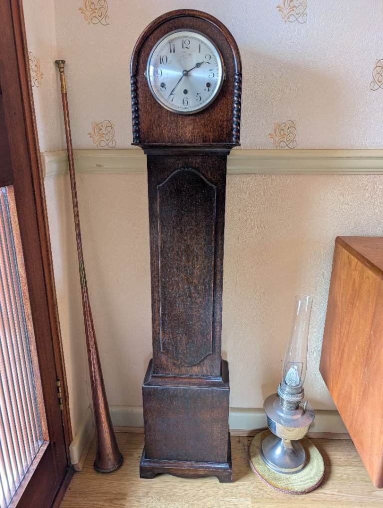 Antique grandmother clock 