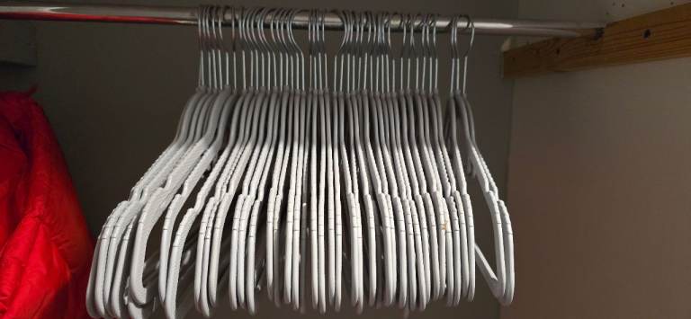 Primark grey hangers (42)