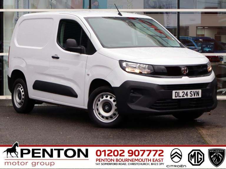 2024 Vauxhall Combo 1.5 Turbo D 2300 Prime Panel Van SWB Euro 6 (s/s) 5dr PANEL VAN Diesel Manual