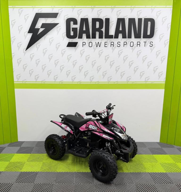 EBOX ACDC 800w Kids Electric Quad Bike - Pink, Brand new 2025 model
