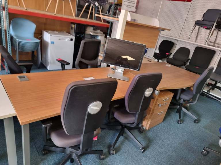 second hand office furniture desks chairs filing cabinets boardroom table