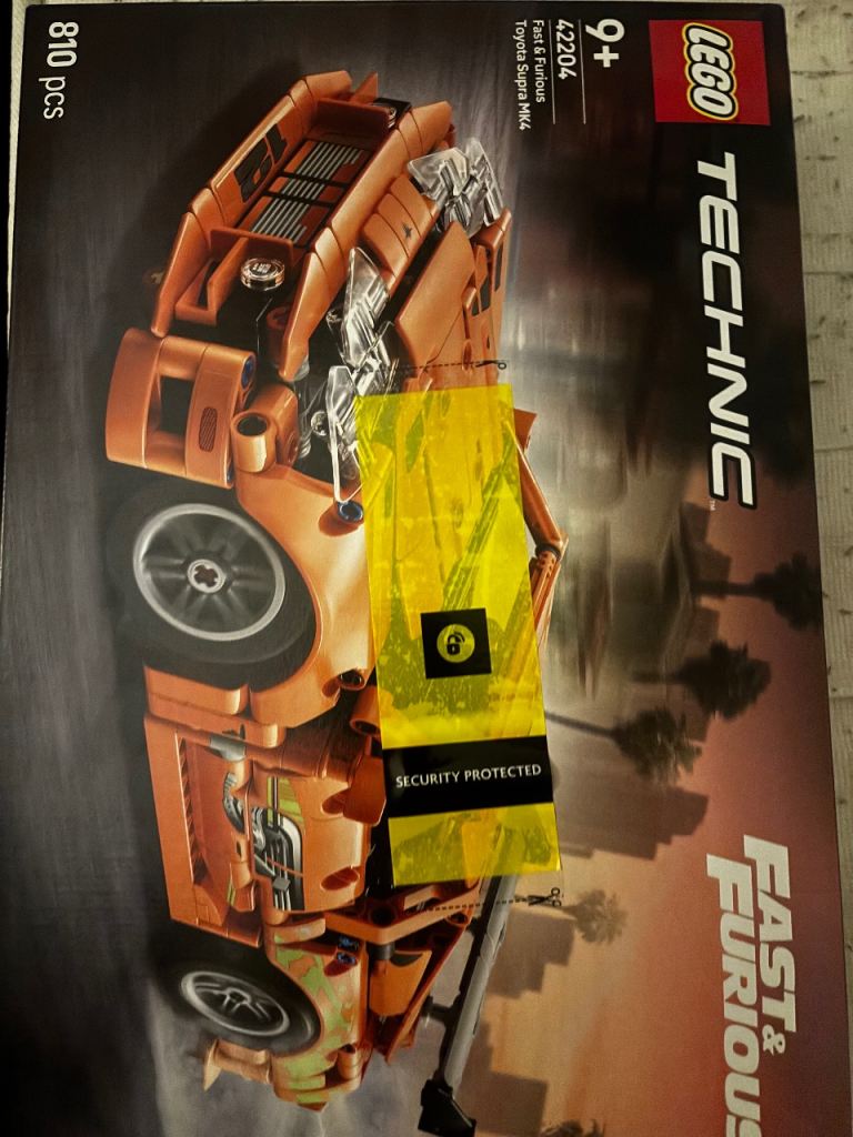 image for Fast& furious Lego car brand new never been opened