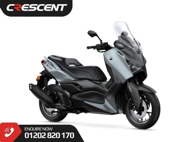 YAMAHA XMAX 125 TECH MAX+ 2026 - CERAMIC GREY - HEATED SEATS & GRIPS - SAVE 500
