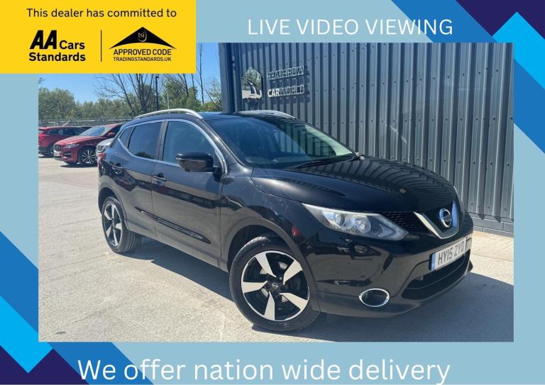 2015 Nissan Qashqai 1.2 DiG-T N-Tec+ 5dr HATCHBACK PETROL Manual
