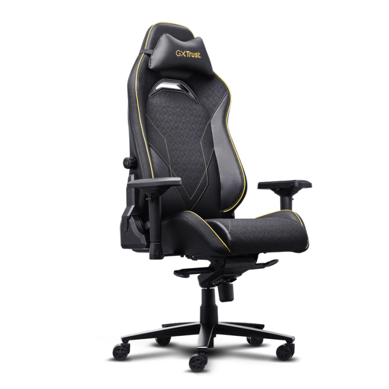 GX Trust - Trust Ruya Pro Gaming Chair - Black and Yellow