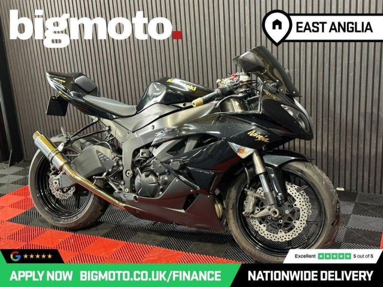 2010 60 KAWASAKI NINJA ZX-6R FINANCE SPECIALISTS APPLY NOW