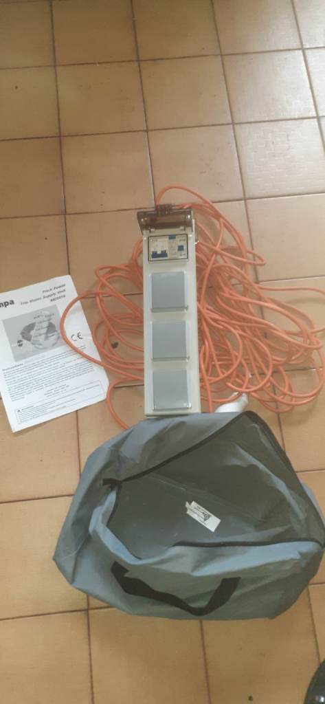 Kampa Caravan Motorhome Campsite 230V 16A Power Hook Up Lead Mobile Mains Unit