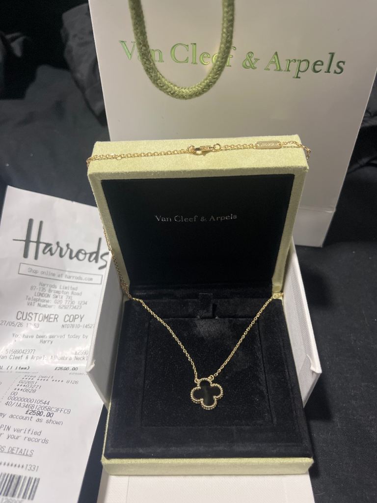 Van Cleef & Arpels Alhambra Necklace – Gold, As Good As New