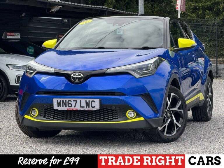2017 Toyota C-HR 1.2 VVT-i Dynamic [Nav] 5dr - LOW MILEAGE HATCHBACK Petrol Manual