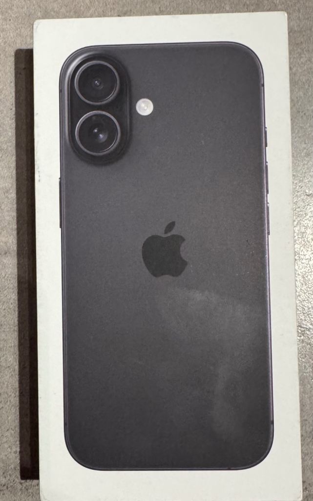 iPhone 16 128gb Black Sealed 