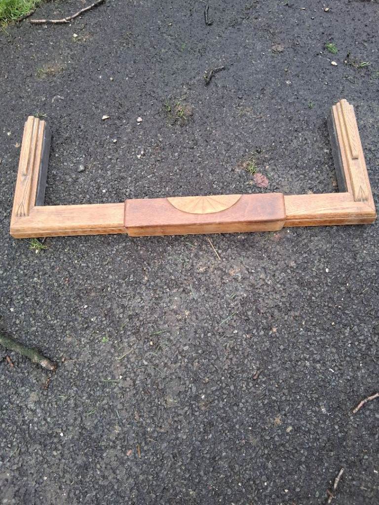 Oak hearth Fire fender 