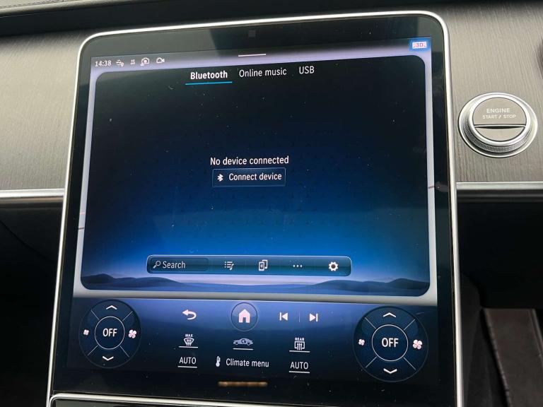 2022 Mercedes-Benz S Class 3.0 S580Le V6 28.6kWh AMG Line (Premium) Saloon 4dr Petrol Plug-in Hyb...