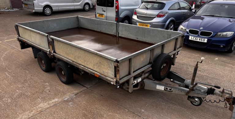 Ifor Williams 12x6 Twin Axle Trailer (LT126G) – Braked, good condition ready to work