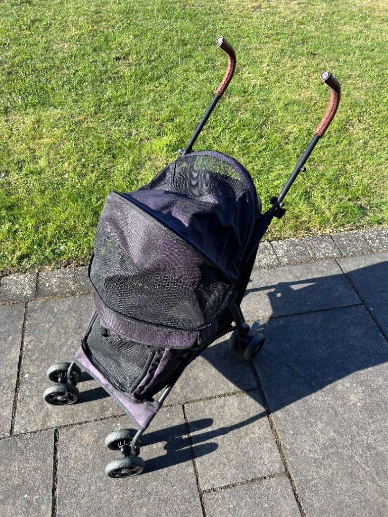 Pet stroller for small to medium breed dogs