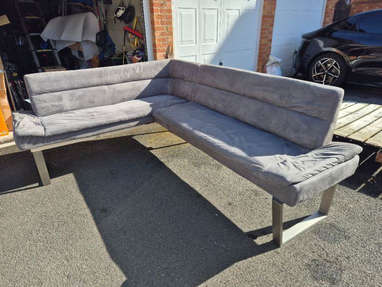 Barker and Stonehouse corner sofa dining suite