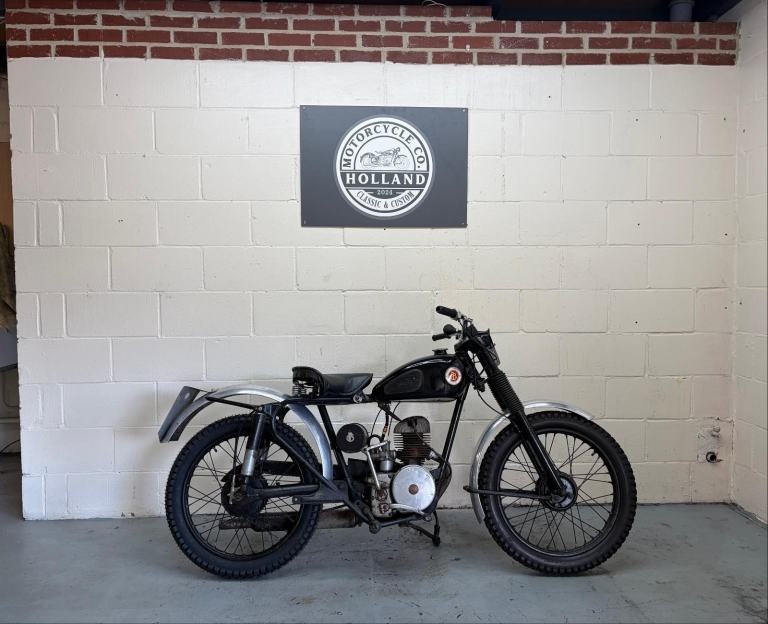 1955 Francis Barnett Falcon 197cc - classic 2 stroke custom build - Oily Rag