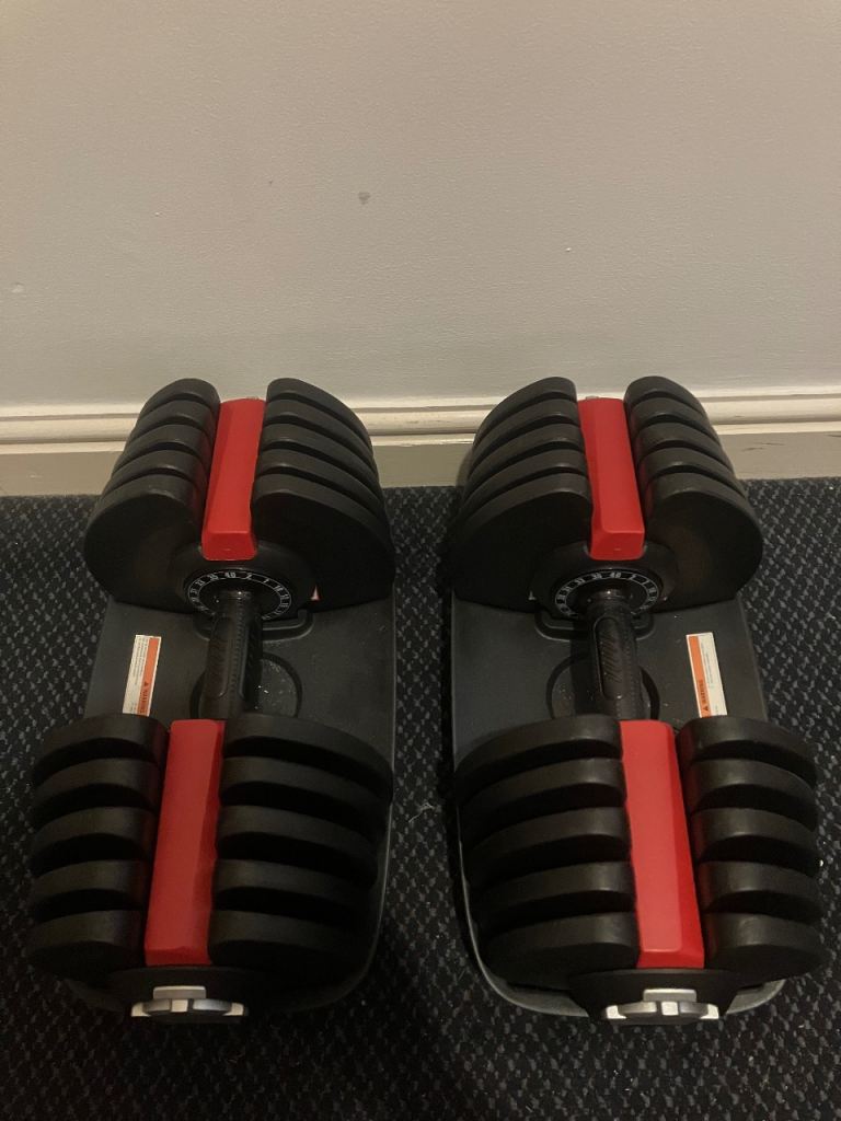 Adjustable Dumbbells (Pair) – Like New 