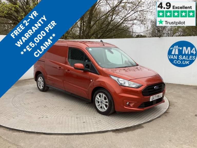 2021 Ford Transit Connect 240 EcoBlue Limited LWB L/R A/C Euro 6 LWB Panel Van Diesel Manual