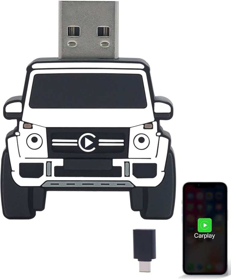 Wireless CarPlay Adapter for iPhone - Convert Wired to Wireless, New/Boxed/Sealed