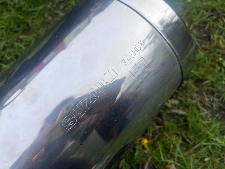 Suzuki bandit 700 exhaust