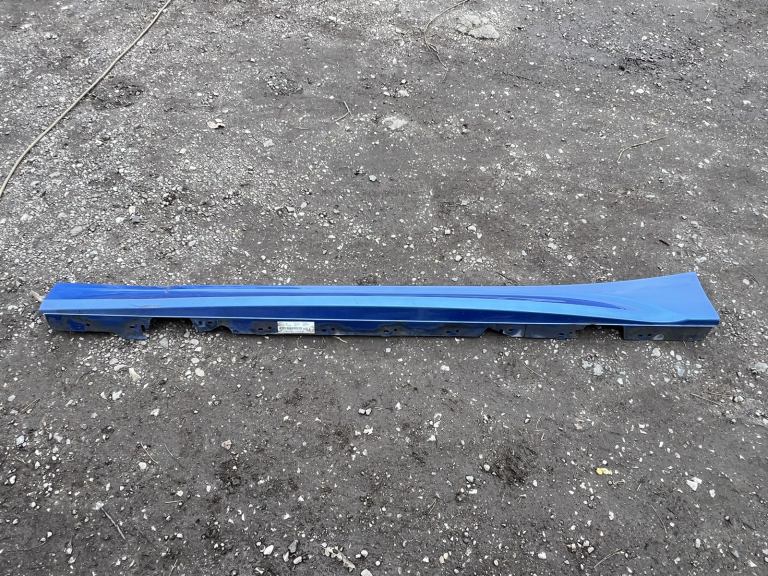BMW F20 M SPORT Side skirt Left Passenger side blue 