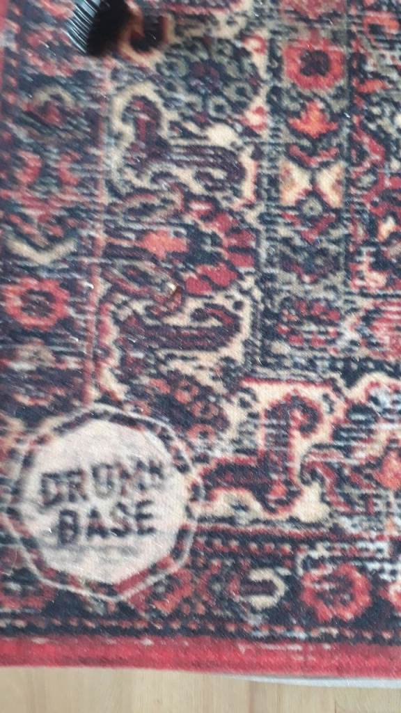 Rug for drum kit