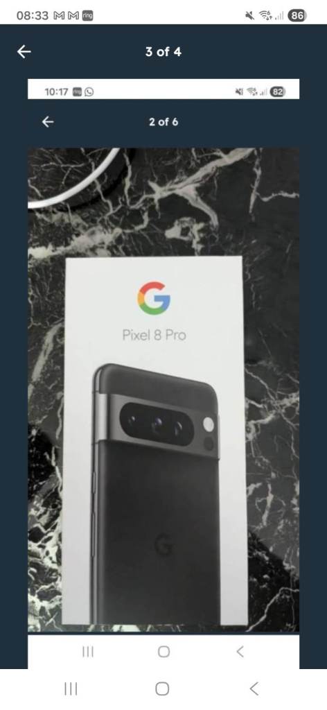 Google pixel pro 8 128gb black unlocked