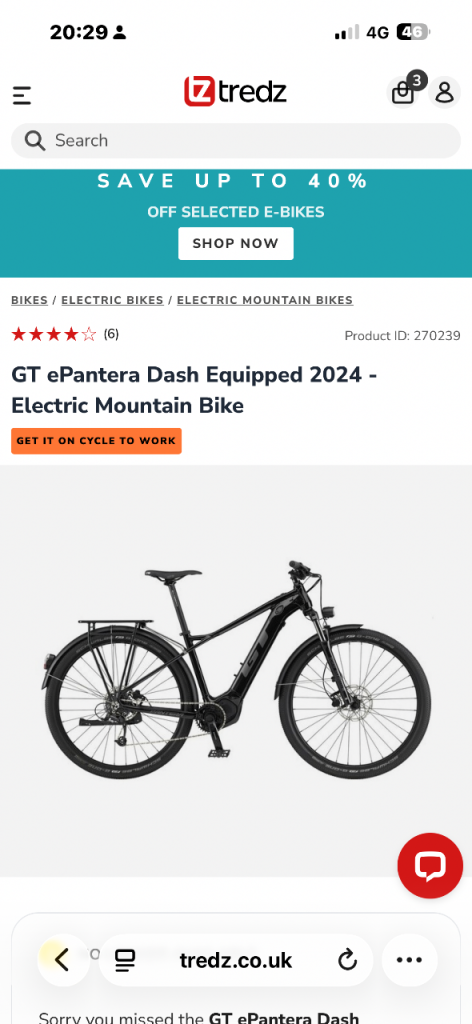 Haibike E-MTB Hardtail (GT ePantera Dash)