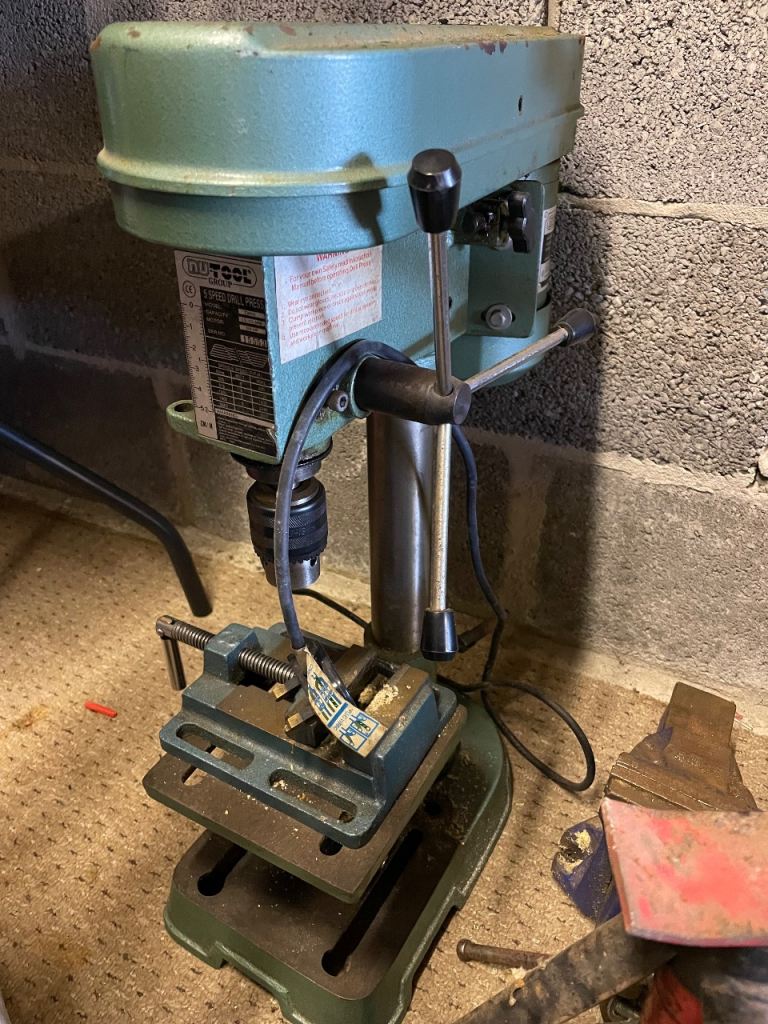 REDUCED 5 speed drill press