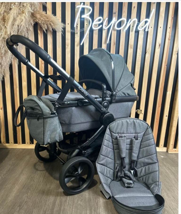 iCandy Peach 6 Travel System Grey